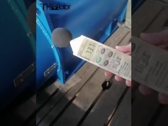 Pengujian kebisingan motor tegangan tinggi