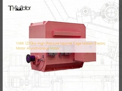 YXKK 1250kw Tekanan Tinggi Motor Squirrel Cage Motor Listrik Motor Asinkron