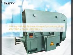 Motor Sinkron Magnet Permanen Tegangan Tinggi IP44 400-15000kw 3kv-11kv 100-300r/menit