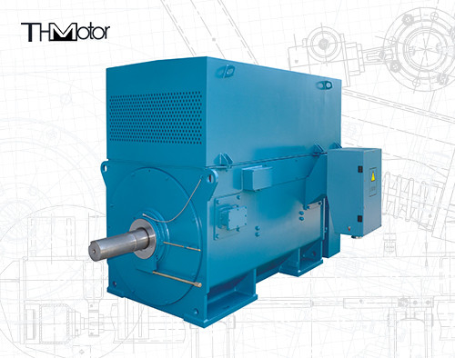 Seri Y Induksi Asinkron 400kw hingga 6000kw Motor AC Tegangan Tinggi 50hz 60hz
