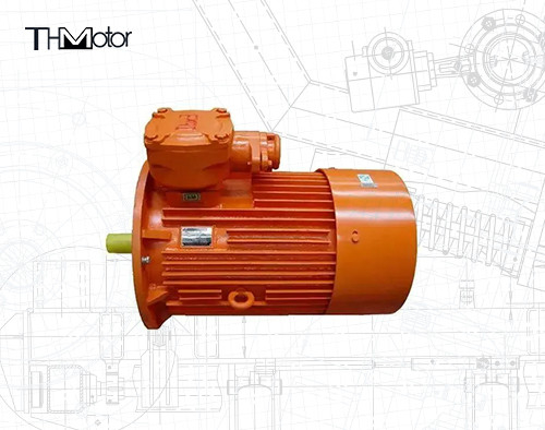 380-440V IMB3 Motor Listrik tahan api -15°C sampai 40°C Suhu sekitar 200 KW