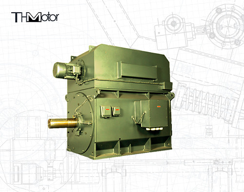 YPKK Cage Inverter Tiga Fase Asynchronous Motor 3000RPM IP55 6000KW