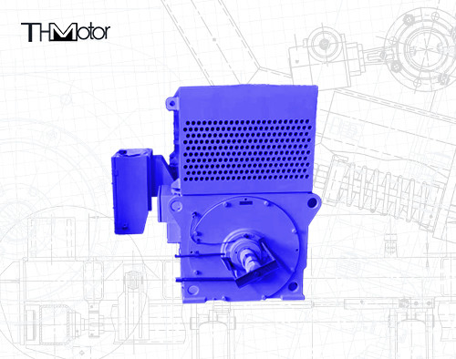 Motor rotor serat HV dengan tingkat getaran rendah