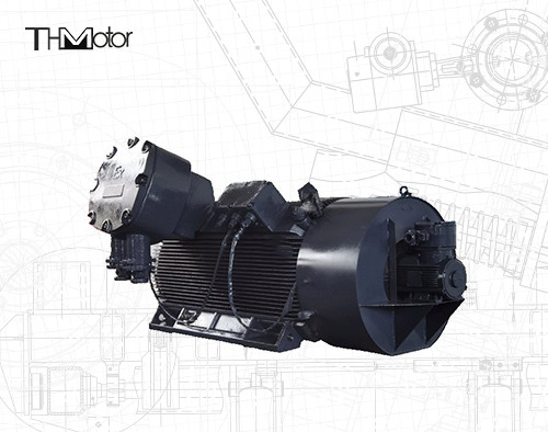 YBBP Tegangan Tinggi Flameproof Motor Listrik H560 Frekuensi Variabel VFD