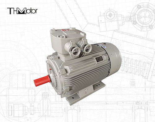 YBF Blower Fan Motor Listrik Tahan Api Asinkron IP44 IP54 IP55
