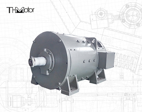 250kw 300kw 400KW YRKK motor listrik tegangan tinggi HV Motor 10000V 740rpm