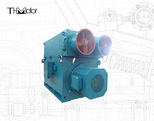 YRKK 1000KW motor listrik ac motor listrik tiga fase motor rotor luka tegangan tinggi