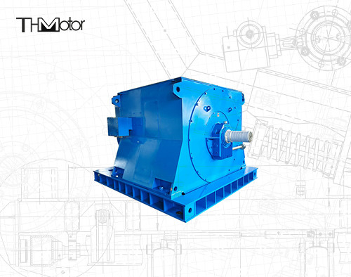 YRKK 1700KW Motor Induksi Rotor Luka Tegangan Menengah