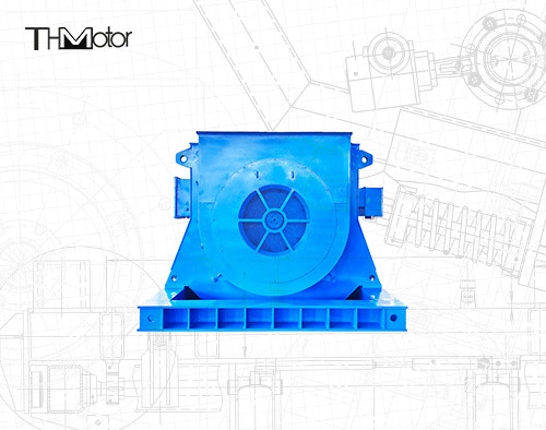YRKK 1700KW Motor Induksi Rotor Luka Tegangan Menengah