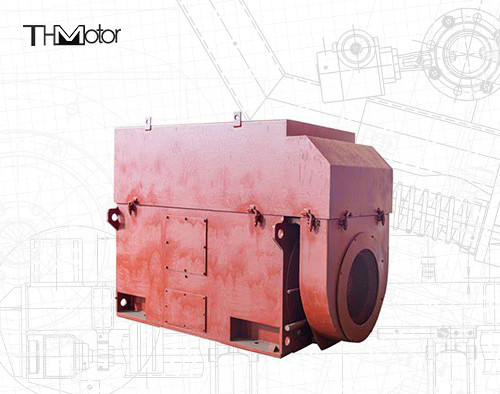 YR 3200kw Motor Induksi Rotor Luka Torsi Tinggi IP55