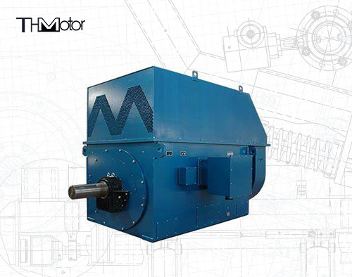 Rentang daya 400-6000kw Motor tegangan tinggi dengan metode pendinginan IC411