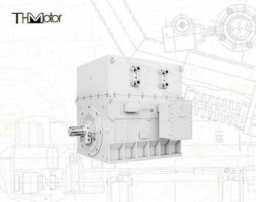 YKK500 745rpm 6kV Motor Tegangan Tinggi Asinkron Tiga Fasa
