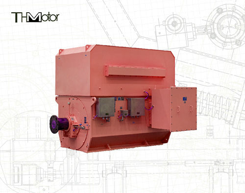 YXKK 1250kW Tekanan Tinggi Squirrel Cage Asynchronous Motor