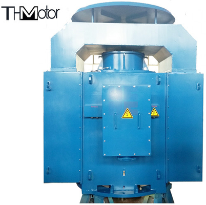 6000v Pompa Air Motor Asinkron Tiga Fasa 12 Tiang