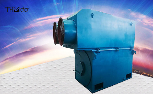 GB / T13957 400kw hingga 6000kw Motor AC Tegangan Tinggi 3 Fase Untuk Penghancur Kompresor Blower