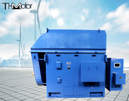 2500kw Motor Listrik Tegangan Tinggi Asinkron Tiga Fase Untuk Blower 10kv 50hz