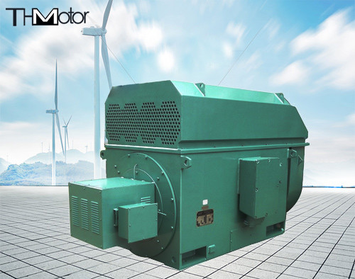 2500kw Motor Listrik Tegangan Tinggi Asinkron Tiga Fase Untuk Blower 10kv 50hz