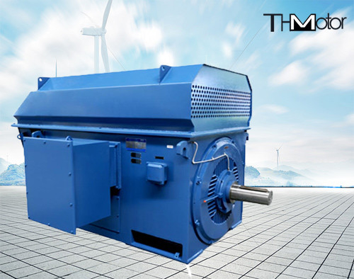 Y450-4 100rpm hingga 3600rpm Slip Ring Motor Listrik Tegangan Tinggi 50hz 1000kw 6kv