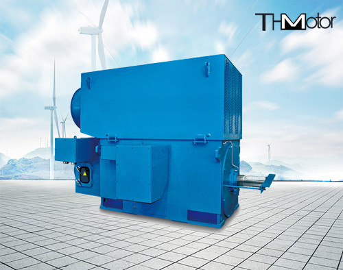 941 Rpm 400kw hingga 6000kw 3 Phase Induksi Motor Listrik Tegangan Tinggi 6kv