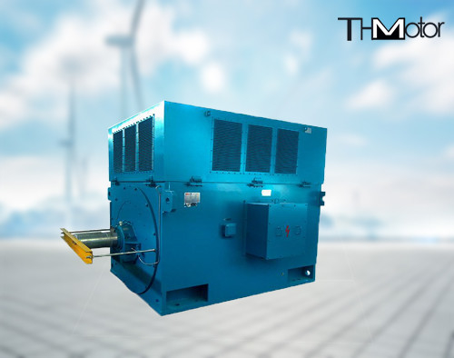 YPKK 900kw Tiga Fase Asynchronous Motor Listrik Tegangan Tinggi 8p10p 12p