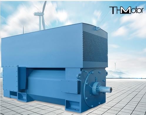 400 Sampai 6000kw Motor AC Tegangan Tinggi IP23 Motor Induksi Listrik