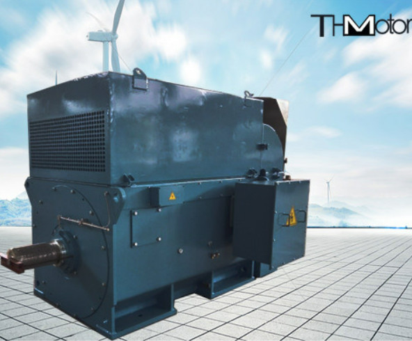 Y800 400kw hingga 6000kw Kandang Tupai Motor Listrik Tegangan Tinggi 1500r / Min 3600rpm