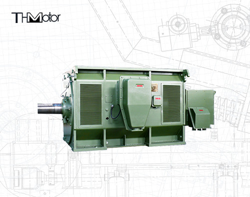 400kw 6000kw YKS Tegangan Tinggi 3 Fase Asynchronous Cage Motor IEC 355-630