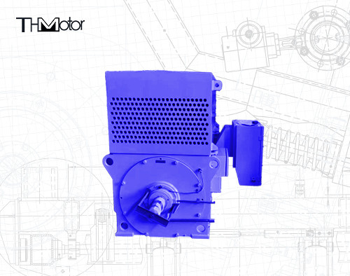 Motor rotor serat HV dengan tingkat getaran rendah