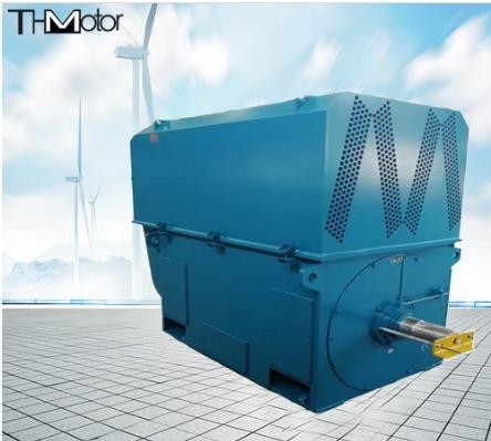 400kw hingga 6000kw 3 Fase Motor Induksi Tegangan Tinggi Asinkron 6KV 10KV IP55