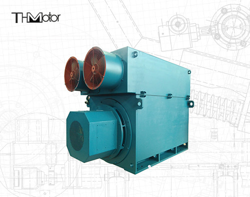 YRKS500-6 400kw hingga 6000kw Industri Listrik Slip Ring Motor Induksi Luka Rotor 11000v