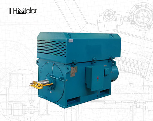 Motor Asinkron Tiga Fasa Rotor Lilitan YRKK 3kv-11kv