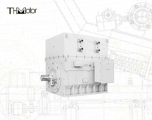 YKK500 745rpm IEC 355-630 3 Phase Asynchronous Squirrel Cage Motor Tegangan Tinggi IC611 IP55